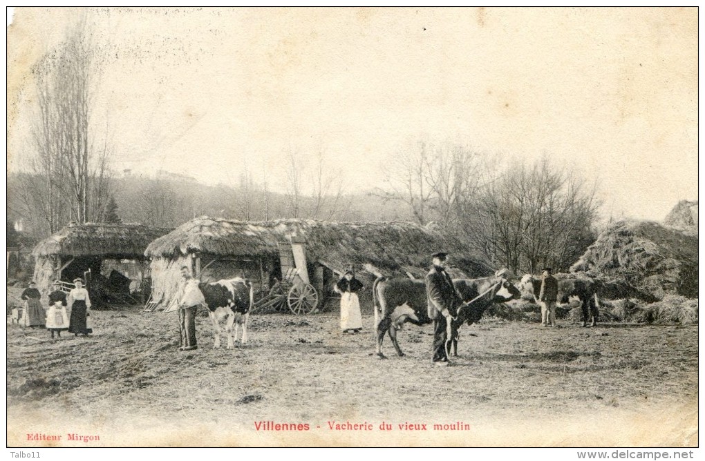 Villennes - Vacherie Du Vieux Moulin - Autres & Non Classés