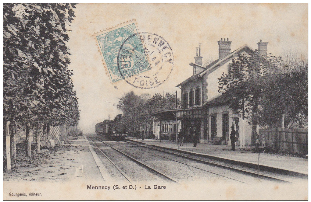 Mennecy(lot De 6 Cartes : 6 Scans) - Mennecy