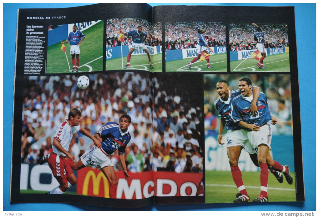 FRANCE FOOTBALL Du 14 JUILLET 1998 SPECIAL BILAN MONDIAL 1998 - 1950 - Heute