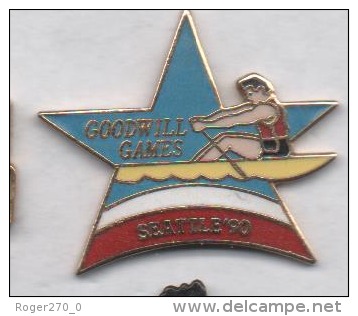 Beau Pin's En EGF , Aviron , Googwill Games , Seattle  , Jeux - Aviron