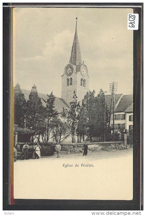 PESEUX - L'EGLISE - TB - Peseux