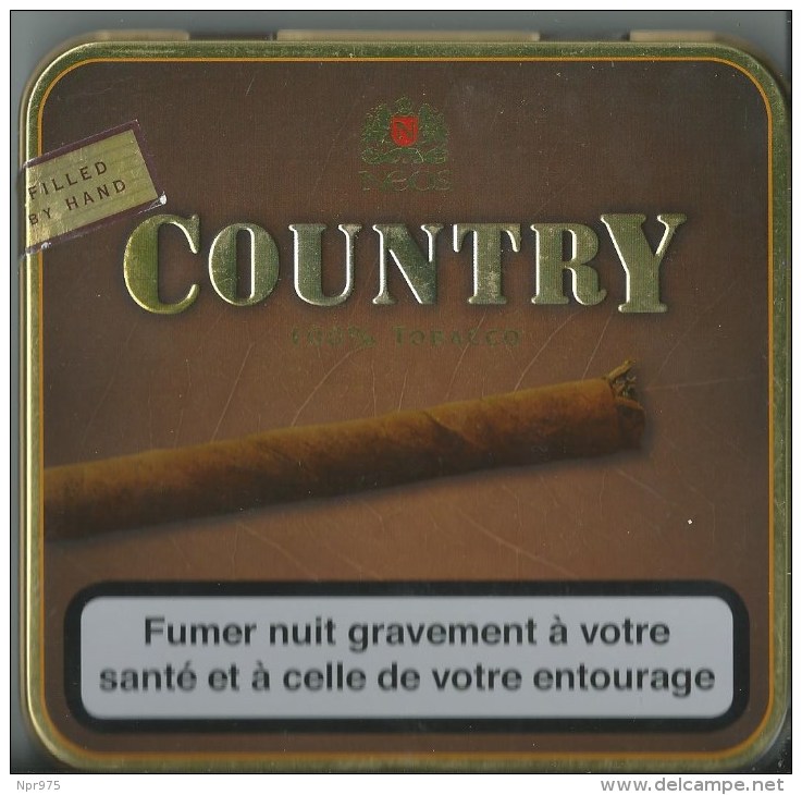 Etuit A Cigare  Boite En Fer   Neos Country Sri Lanka - Contenitore Di Sigari