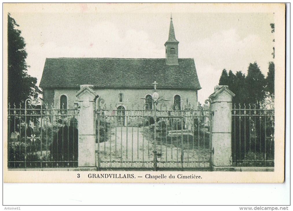 GRANDVILLARS --Chapelle Du Cimetiere - Grandvillars