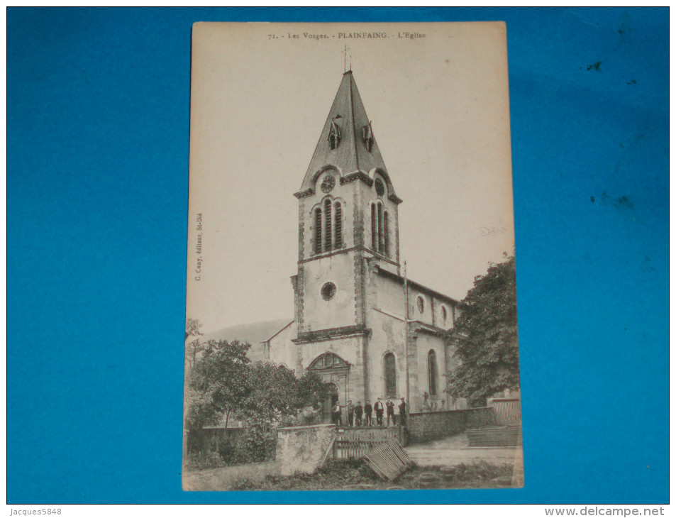 88) Plainfaing - N° 71  - L'eglise  - Année  - EDIT - Cuny - Plainfaing