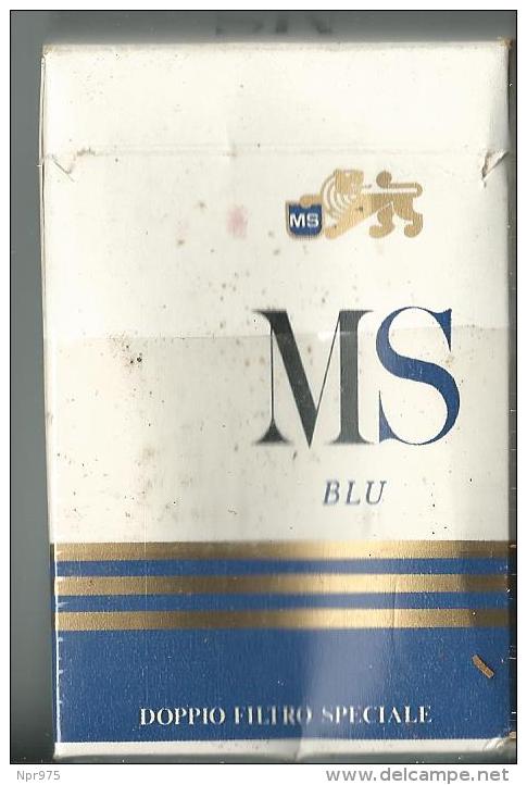 Boite A Cigarettes   Ms Blu  Italie - Etuis à Cigarettes Vides