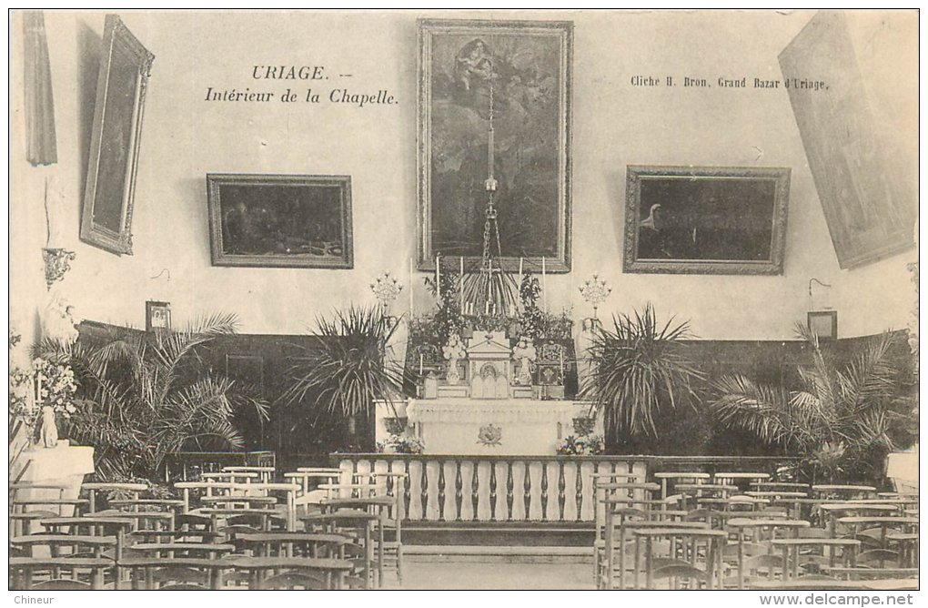 URIAGE INTERIEUR DE LA CHAPELLE - Uriage