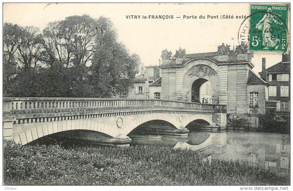 VITRY LE FRANCOIS PORTE DU PONT - Vitry-le-François