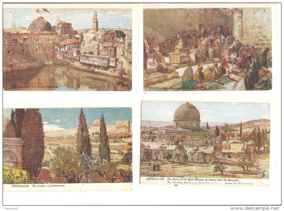 12 Postales De Jerusalem. - Palestina