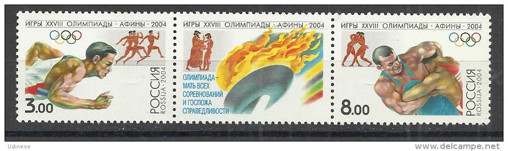 RUSSIAN FEDERATION  2008 - OLYMPIC GAMES - CPL. SET - MNH MINT NEUF NUEVO - Summer 2004: Athens