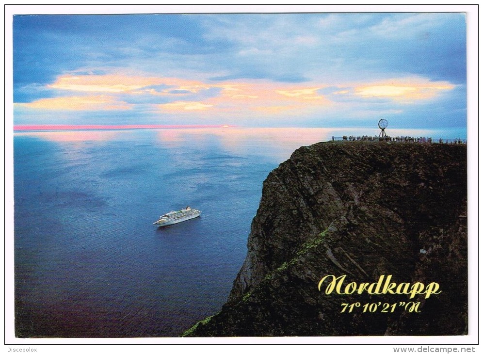 M1013 Norway Norge - Nordkapp - Navi Ships Bateaux / Viaggiata 1998 - Norwegen