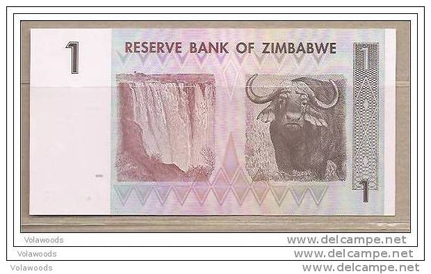 Zimbabwe - Banconota Non Circolata Da 1 Dollaro - 2007 - - Zimbabwe