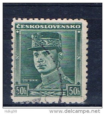 CSR Tschechoslowakei 1938 Mi 402 Stefanik - Used Stamps