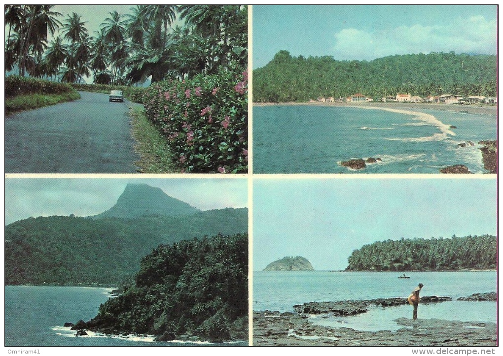 ILHA De S. TOME - Portugal - 4 Vues - L67 - Sao Tome Et Principe