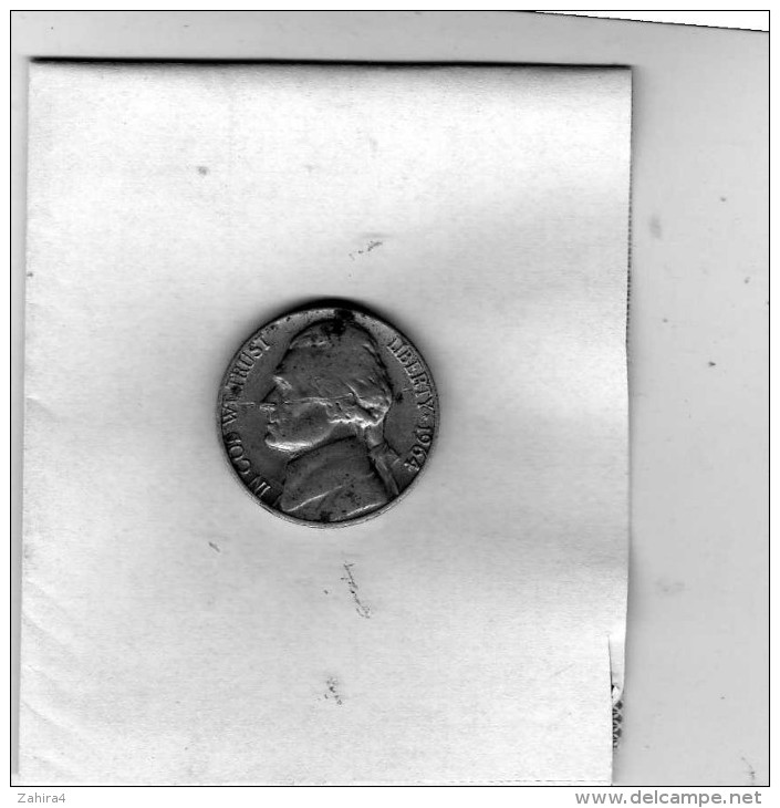 Five Cents - E Pluribus Unum - 1938-…: Jefferson