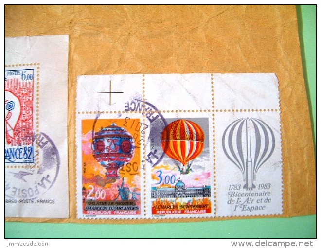 France 2013 Part Of Cover To Nicaragua - Philexfrance 82 - Balloons - Covers & Documents