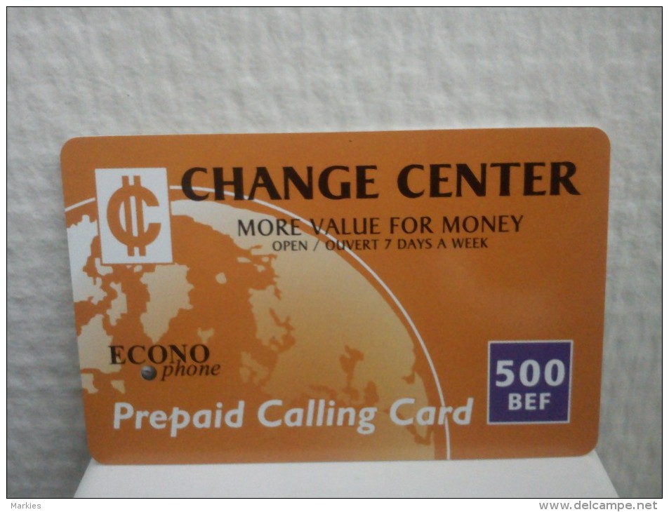 Econo Change Center (Mint,Neuve) Rare - [2] Prepaid & Refill Cards