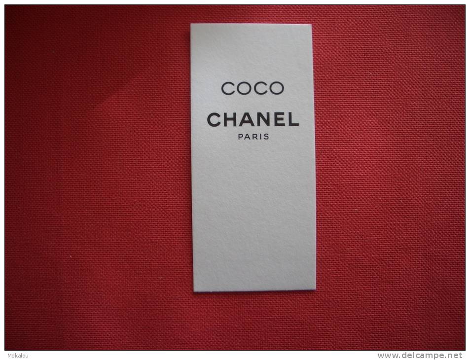 Carte Chanel Coco* - Modernes (à Partir De 1961)