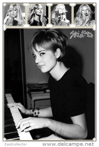 Sylvie Vartan Stamped Card 1265-2 - Musique Et Musiciens