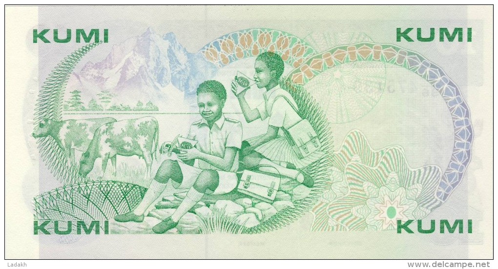 BILLET # KENYA # 10 SHILLINGS  KUMI   # 1988 # PICK 20 # DANIEL T A  MOI # NEUF # - Kenia