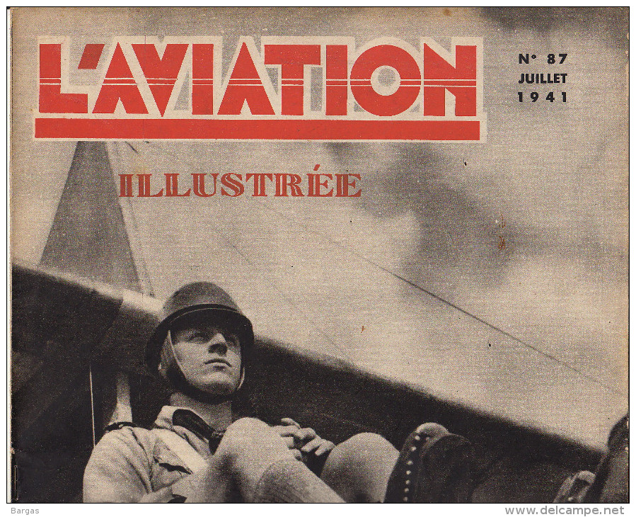 L´AVIATION ILLUSTREE Avion Alfred Lanser Vol à Voile Parachutiste Crete Jeunesse Aerienne Allemande - 1900 - 1949
