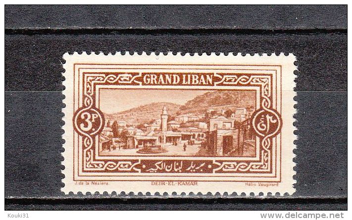 Grand Liban YT 59 * : Village - 1925 - Nuevos