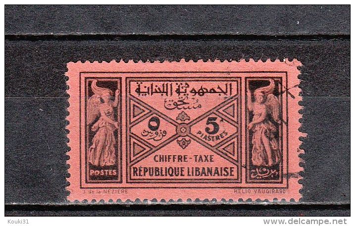 Grand Liban YT Taxe 33 Obl : 1931 - Portomarken