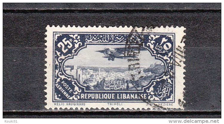 Grand Liban YT PA 46 Obl : 1930 - Poste Aérienne