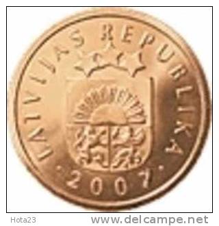 LATVIA -2007 Year-1 Sant - UNC - Lettonie