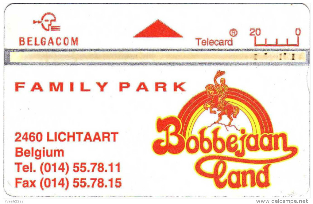 Belgique Vers 1992. Familypark, Bobbenjaanland. Cheval - Caballos