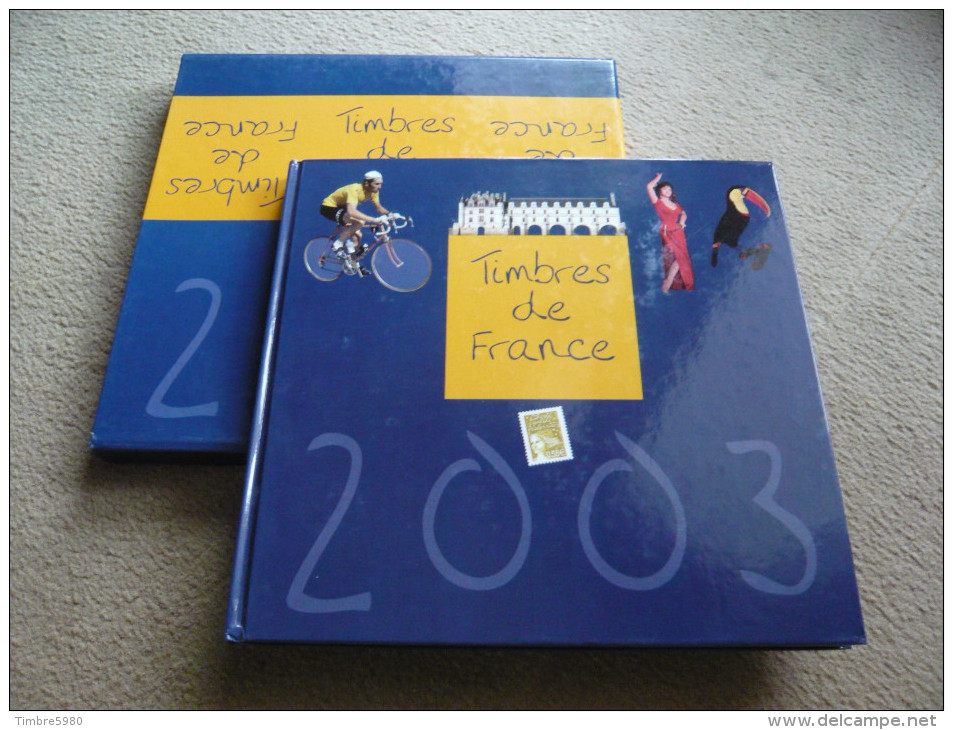 LE LIVRE DES TIMBRES FRANCE 2003 COMPLET - Andere & Zonder Classificatie