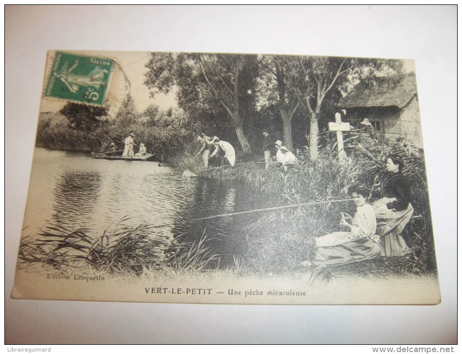 2siv - CPA - VERT LE PETIT - Une Pêche Miraculeuse - [91] - Essonne - Vert-le-Petit