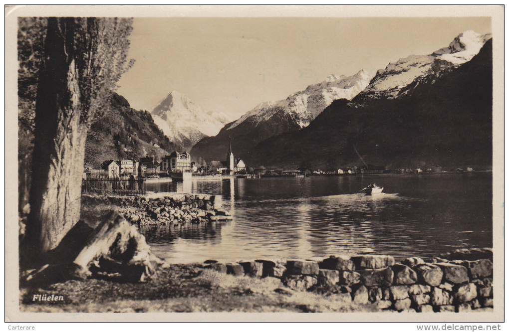 SUISSE,HELVETIA,SWISS,SWI TZERLAND,SCHWEIZ,SVIZZERA ,URI,REUSS,1946,carte Ancienne Avec Timbre - Other & Unclassified