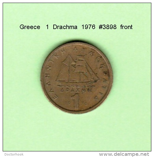 GREECE    1  DRACHMA  1976   (KM # 116) - Grèce