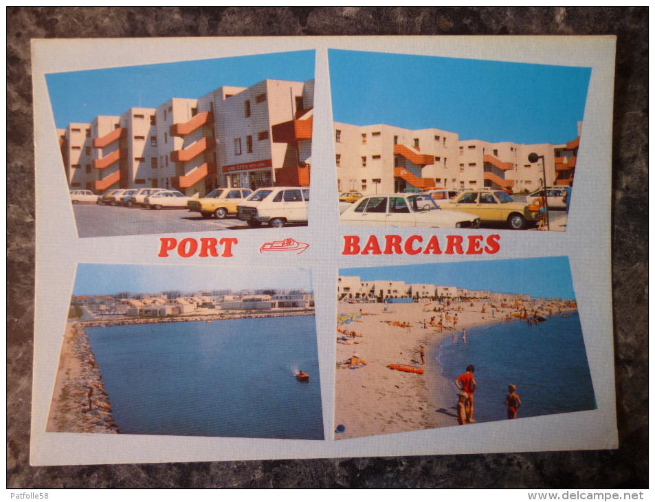 PORT-BACARES (66).MULTIVUES.PORT ST ANGE.MIRAMARS.ESTANYOT.CI RCULE 1981.TBE. - Port Barcares