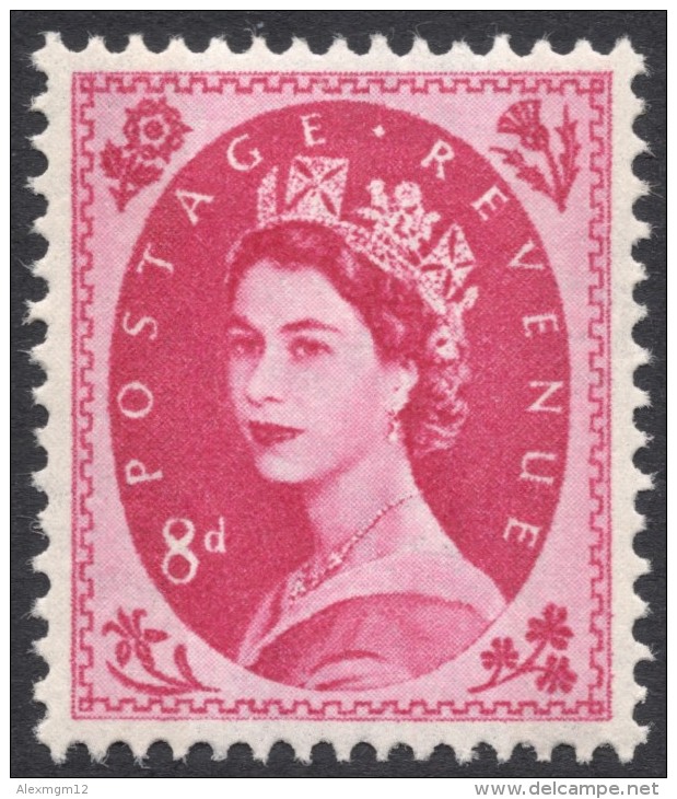 Great Britain, 8 P. 1967, Sc # 364p, Mi # 329yX, MH - Neufs