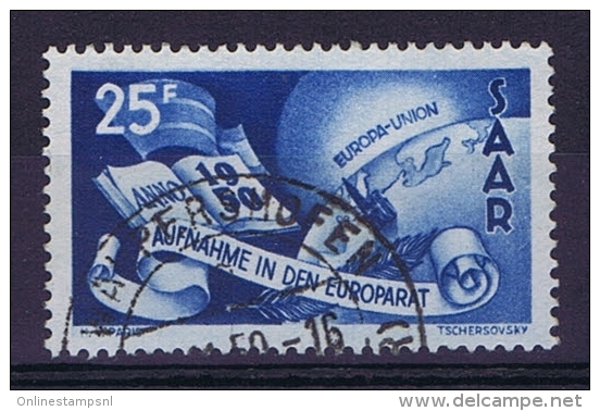 Deutschland Saarland Mi 297 Used - Oblitérés