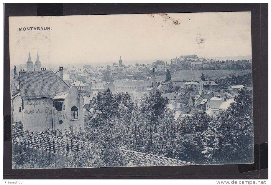 B17 /    Montabaur / Ansicht 1912 - Montabaur