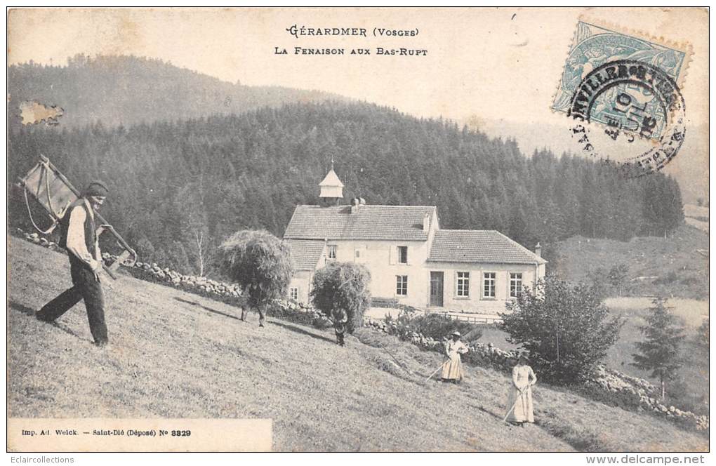 Gérardmer      88      La Fenaison Aux Bas Rupt  (voir Scan) - Gerardmer