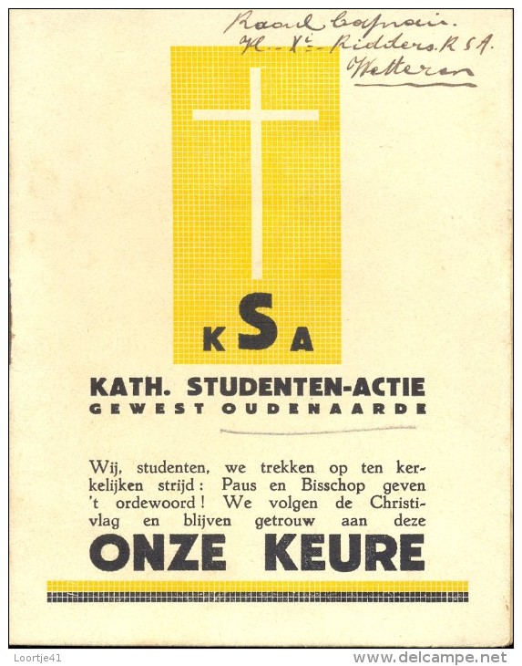 Devotie KSA - Gewest Oudenaarde - Onze Keure - Non Classés