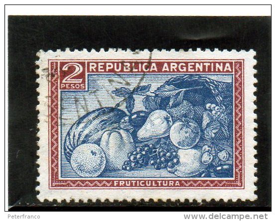 B - 1935 Argentiina - Frutticultura - Oblitérés