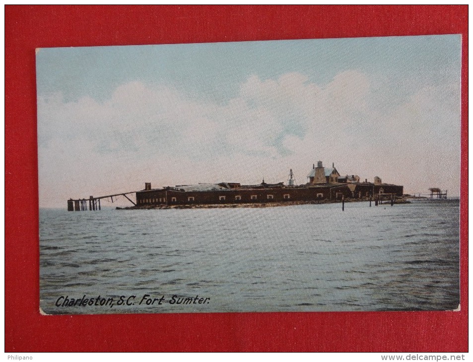 South Carolina > Charleston   Fort Sumter  Circa 1910 Not Mailed --ref 1165 - Charleston