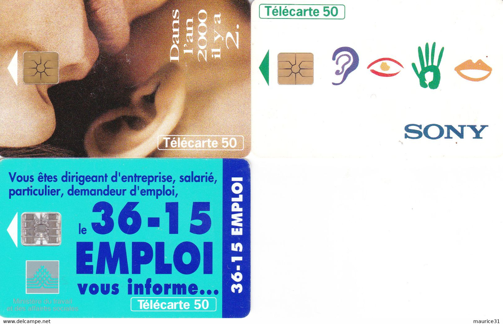 83 télécartes différentes FRANCE 1996 (bon état)