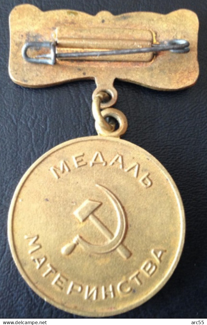 USSR Medal Maternity 2 Degrees Enamel 1960's - Rusland