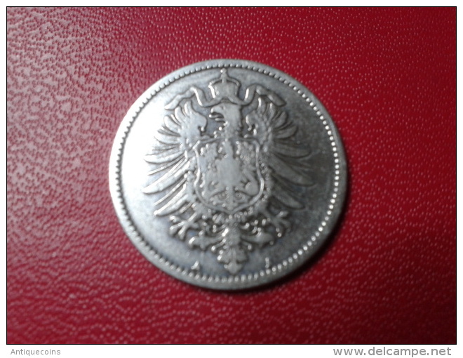 EMPIRE GERMANY : 1  MARK 1875 A - 1 Mark