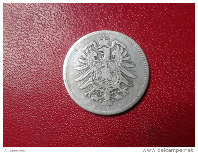 EMPIRE GERMANY : 1  MARK 1873 B - 1 Mark