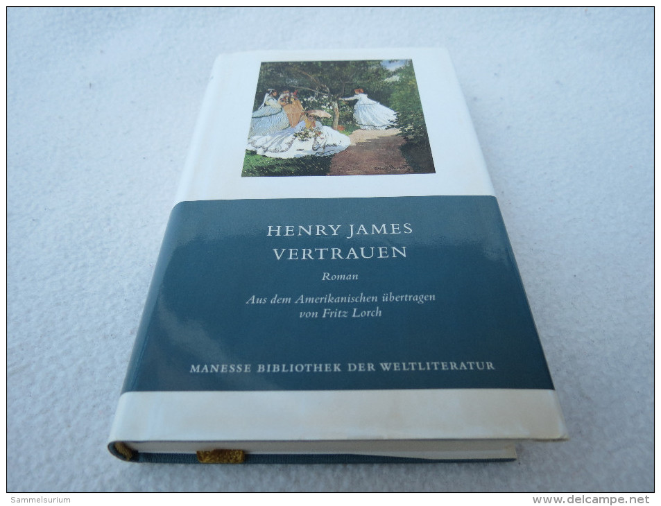 Henry James "Vertrauen" Roman Aus Der Reihe Bibliothek Der Weltliteratur - Internationale Auteurs