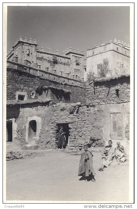 CARTE PHOTO  CEUTA    ENFANTS AU PIED DE LA VILLE - Ceuta