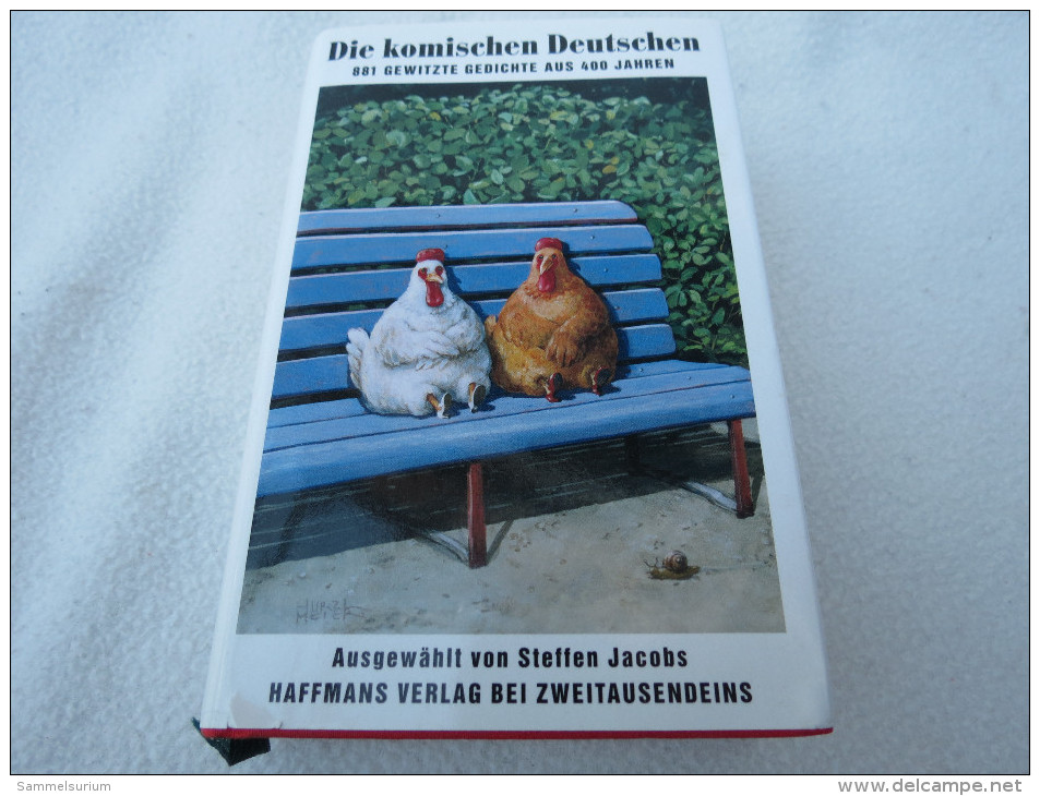 Steffen Jacobs "Die Komischen Deutschen" 881 Gewitzte Gedichte Aus 400 Jahren - Humor