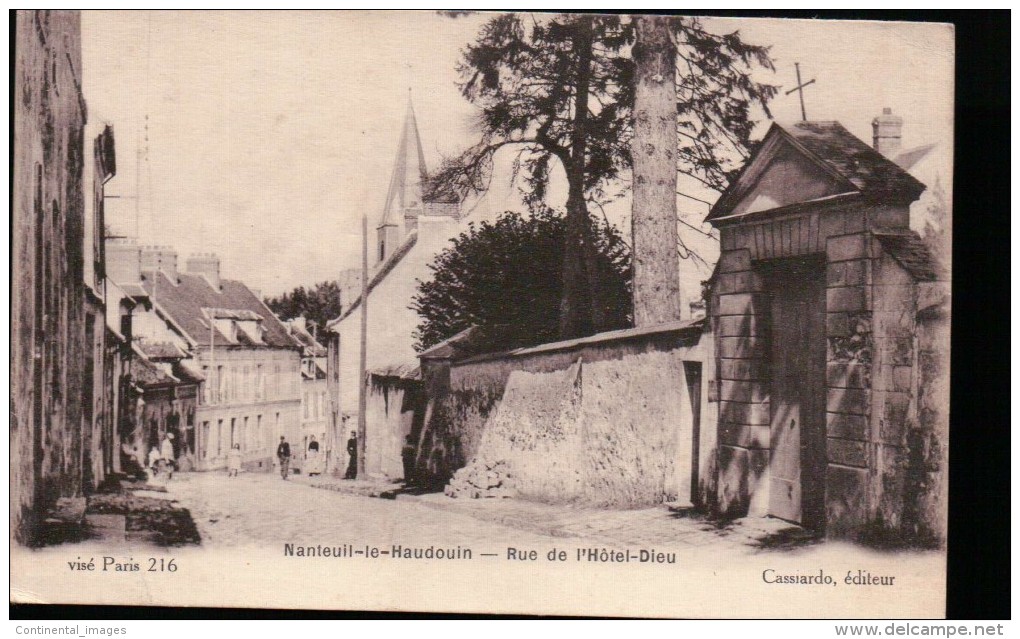 NANTEUIL-le-HAUDOUIN/ Rue De L'HOTEL-DIEU/ ANIMATION/ Réference  4020 - Nanteuil-le-Haudouin