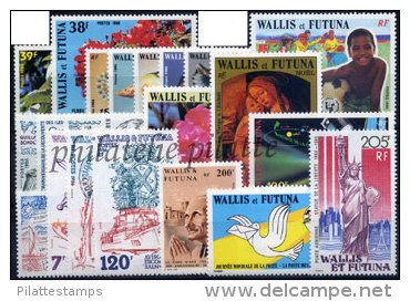 -Wallis & Futuna Année Complète 1986 - Komplette Jahrgänge